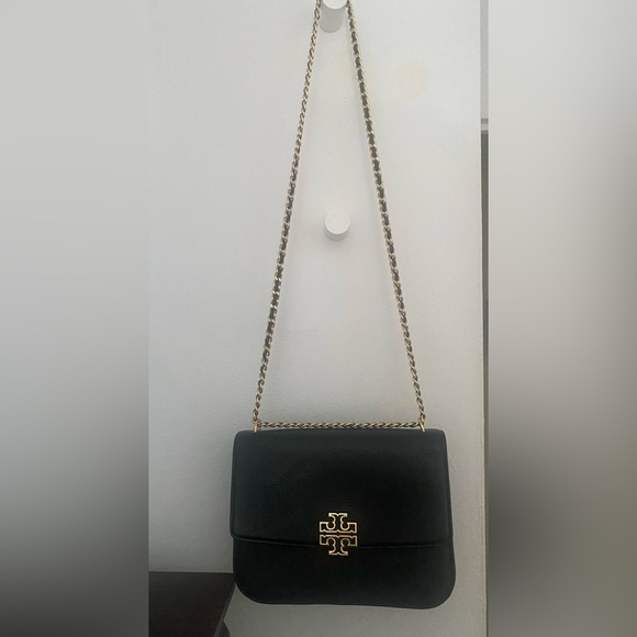 Tory Burch Black and Gold Crossbody Bag with Chain Strap. NWOT!! - Picture 5 of 14